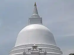 Mahiyangana Pagoda closer look