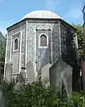 The türbe (mausoleum) of Mahmud Pasha, behind the mosque
