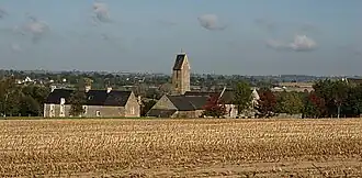 A general view of Maisoncelles-Pelvey