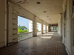 Main loggia of the Majestic Hotel in Ipoh Railway Station.
