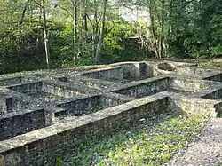 Roman baths at Mamer