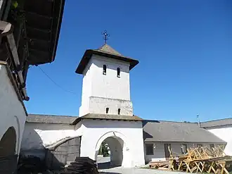 Tower at the Apostolache Monastery