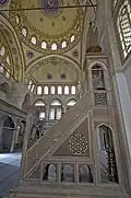 Manisa Muradiye Camii interior minber 6099