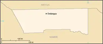 Map of the Bantustan