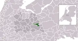 Location of Woudenberg