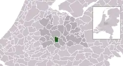 Location of Nieuwegein