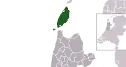 Location of Texel