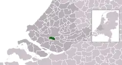 Location of Albrandswaard