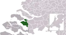 Location of Tholen