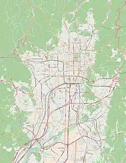 Kyoto National Museum is located in Kyoto city