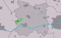 Location in Menameradiel municipality