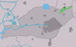 Location in Smallingerland municipality