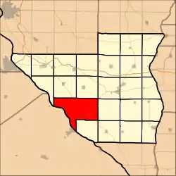 Location in Pike County