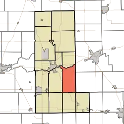 Location in Miami County