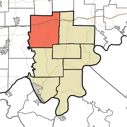 Location in Perry County