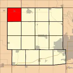 Location in Dallas County