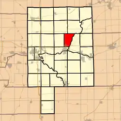 Location in LaSalle County