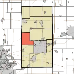 Location in Madison County