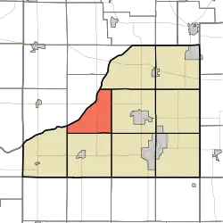 Location in Starke County