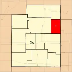 Location in Greenwood County
