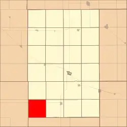 Location in Antelope County