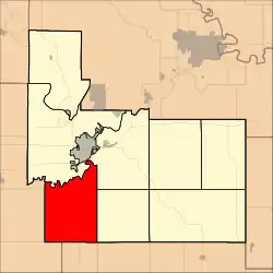 Location in Geary County