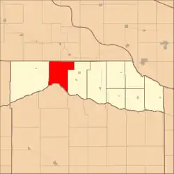 Location in Boyd County