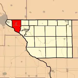 Location in Jo Daviess County
