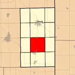 Location in Adams County
