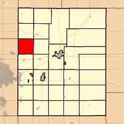 Location within Butler County