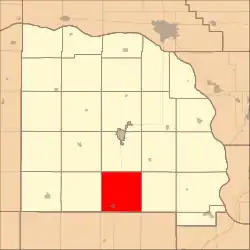 Location in Saunders County