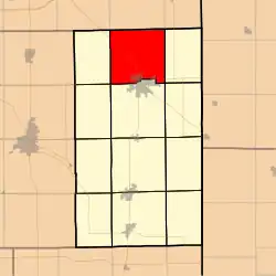 Location in Adams County
