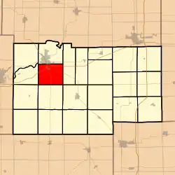 Location in Lee County