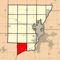 Location in Peoria County