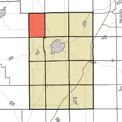 Location in Huntington County