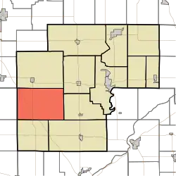 Location in White County