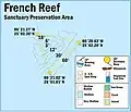 NOAA Map of French Reef
