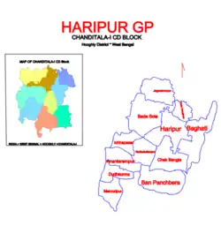 Map of Haripur GP