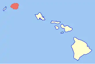 Kauaʻi map