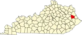 Johnson County map