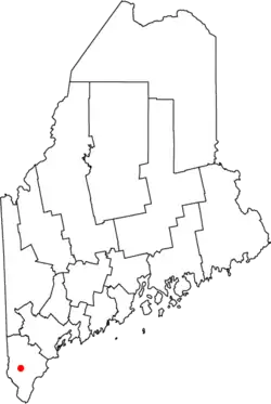 Location in Maine