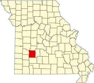 A state map highlighting Polk County in the southwestern part of the state.