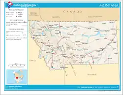 Image 25Click to enlarge detailed map (from Transportation in Montana)