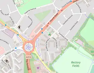 Northolt siege is located in Northolt UK