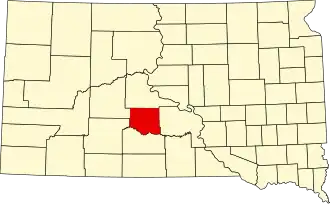 Jones County map