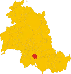 Giano within the Province of Perugia