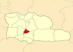 Location of Santuyano