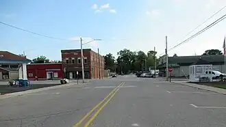 Intersection of Main Street and Maple Avenue