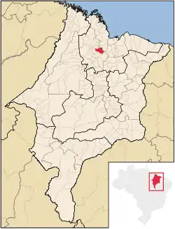Location in Maranhão