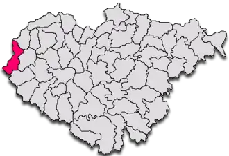 Location in Sălaj County